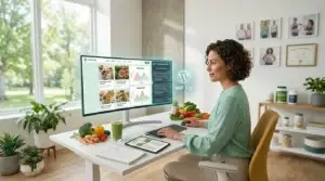 A luxury responsive WordPress website layout optimized via a comprehensive setup of WordPress 7.0 Features for Nutritionists to accelerate content production.